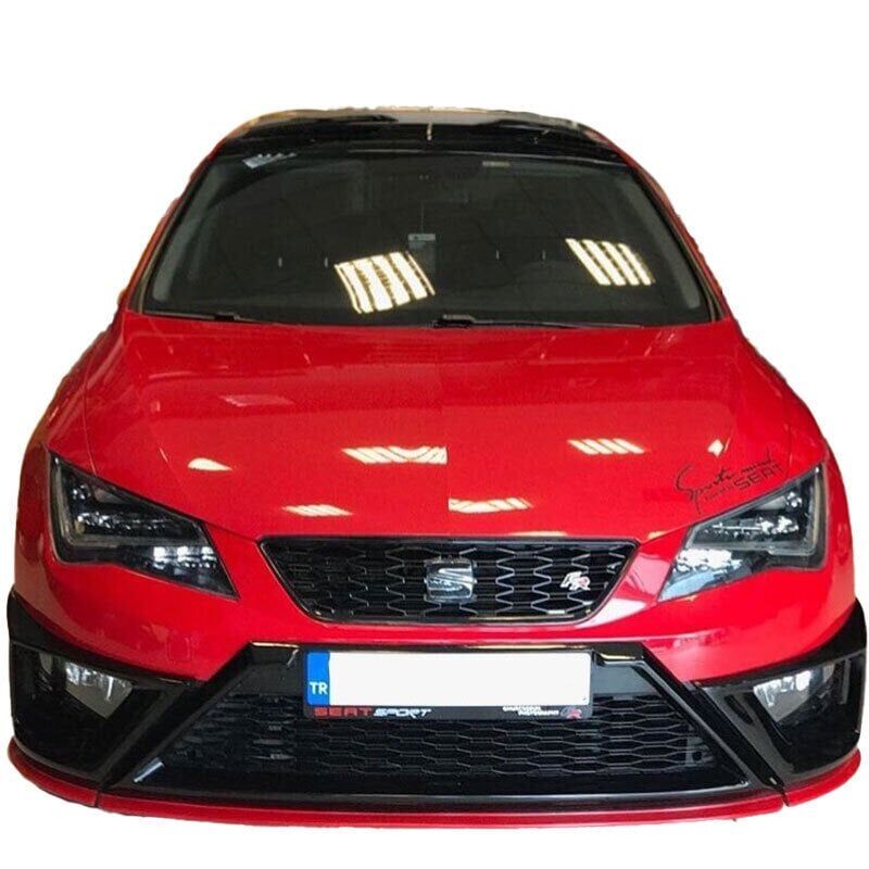 Seat Leon MK3 Uyumlu 3 Parça Ön Ek (Plastik)