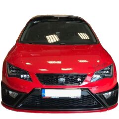 Seat Leon MK3 Uyumlu 3 Parça Ön Ek (Plastik)