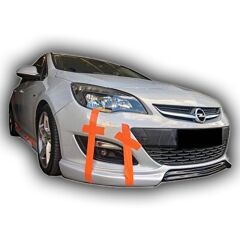 Opel Astra J Sedan 2013 - 20 Uyumlu Yedek Parça Rieger Ön Ek Plastik Boyasız