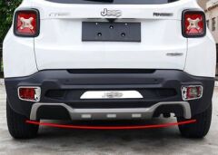 Jeep Compass 2017+ Uyumlu Yedek Parça Ön ve Arka Tampon Koruma