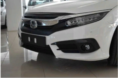Honda Civic Fc5 2016-2020 Uyumlu  Ön Sis Orta Çıta Karbon