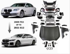 F01 7 Serisi (13-15) Makyajlı Kasa İçin G12 Facelift Body Kit(Xenon Farlı Model İçin)