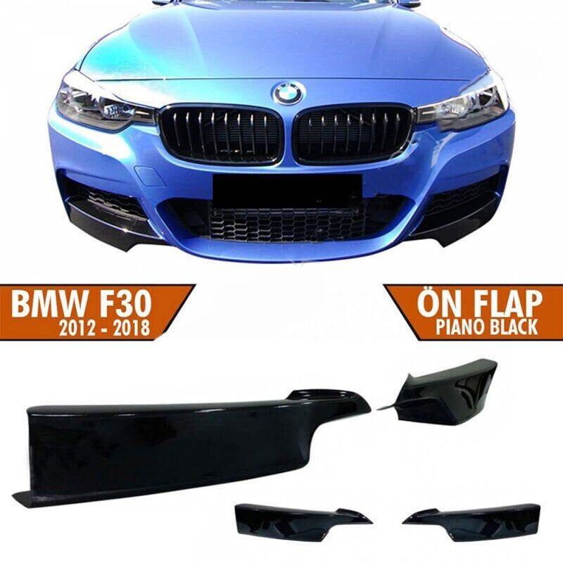 Bmw F30 2012-2018 Uyumlu Yedek Parça Ön Flap (Plastik)