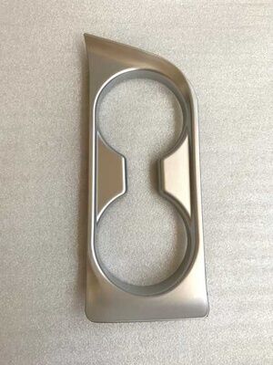 Hyundai Elantra 2016-2019 Bardaklık Kaplama Silver ABS