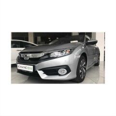 Honda Civic Fc5 2016-2020 Uyumlu Oval Sis Kaplaması Silver