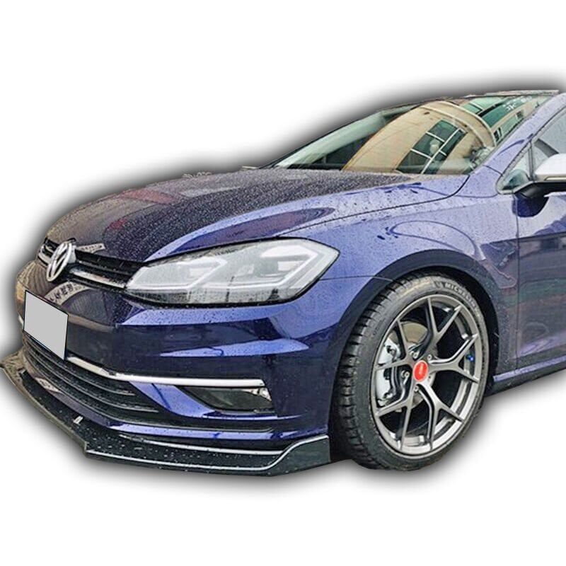 Volkswagen Golf 7 - 3 Uyumlu Parça Ön Lip (Plastik)