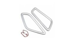 Hyundai Elantra 2016-2019 Göğüslük Menfez Kaplama Silver Abs