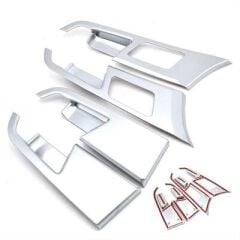 Hyundai Elantra 2016-2019 İç Kapı Kolu Kaplama Silver Abs