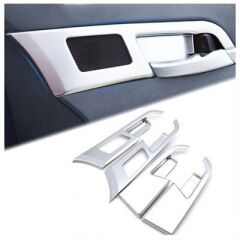 Hyundai Elantra 2016-2019 İç Kapı Kolu Kaplama Silver Abs