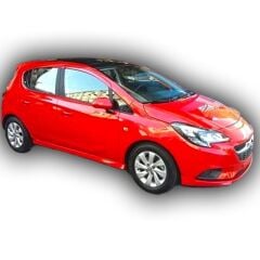 Opel Corsa E 2015 - 18  Opc Line Uyumlu Yedek Parça Marşpiyel Plastik Boyasız