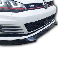 Volkswagen Golf 7 Uyumlu Yedek Parça Ön Lip (Plastik)