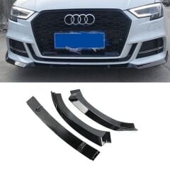 Audi A3 Uyumlu 3 Parça Ön Lip