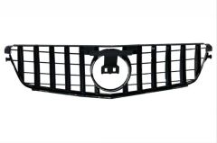 Mercedes W204 2007-2014 Uyumlu Yedek Parça Panjur GTR Siyah