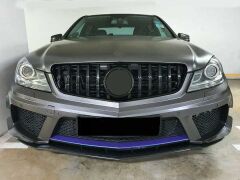 Mercedes W204 2007-2014 Uyumlu Yedek Parça Panjur GTR Siyah