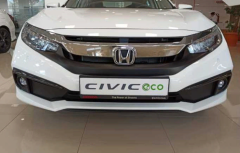 Honda Civic Fc5 2019-2021 Uyumlu Ön Sis Kaşı Kaplaması Karbon (Makyajlı Kasa)