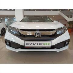 Honda Civic Fc5 2019-2021  Parça Ön Sis Kaşı Kaplaması Piano (Makyajlı Kasa)