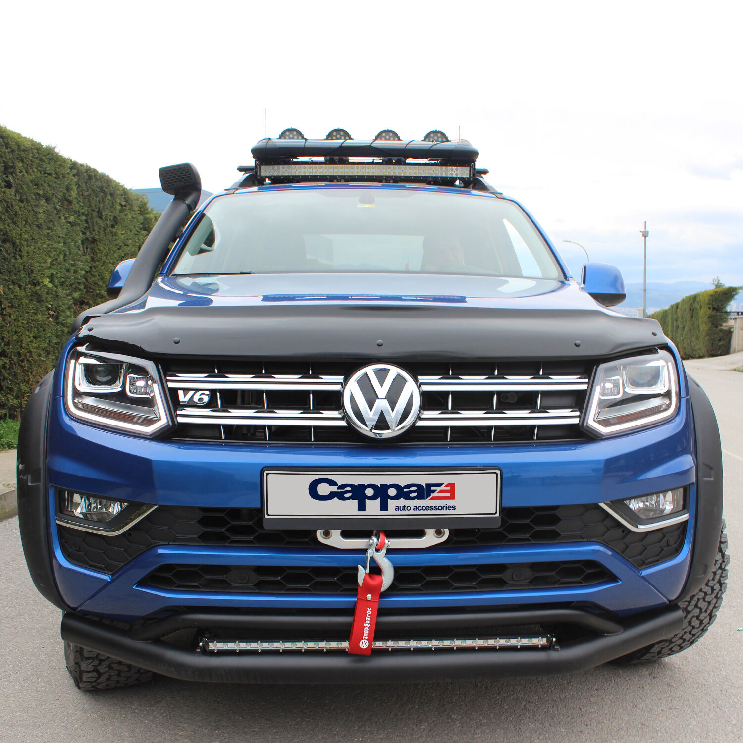 Volkswagen Amarok 2010-2022 Yıl Aralığı Uyumlu Kaput Rüzgarlığı 3mm