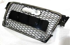 Audi A4 RS4 2008-2012 Uyumlu Yedek Parça Kromlu Panjur