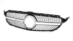 Mercedes W205 2019+ Uyumlu Yedek Parça Diamond Panjur Gri