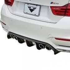 Bmw F80 M3 2012-2018 Uyumlu Vorsteiner Difüzör Plastik