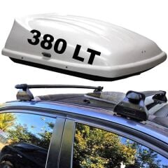 Nissan X-Trail 2014+ Uyumlu Yedek Parça Ara Atkı + Port Bagaj 380 Lt Beyaz