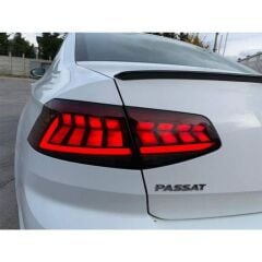 Volkswagen Passat B8 2014-2019 Uyumlu Yedek Parça Animasyonlu Ledli Stop