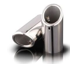 Universal Paslanmaz Krom Egzoz Ucu 80mm ZQ3