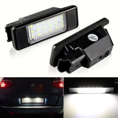 Peugeot 407 Coupe 2D 2004-2010 Uyumlu Oem Plaka Ledi