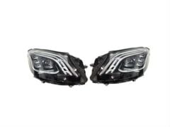 Mercedes Uyumlu  W222 2014+ S Serisi İçin Maybach Görünüm Led Far