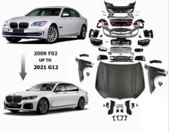 F01 7 Serisi İçin G12 Uyumlu Yedek Parça  Facelift Body Kit (makyajsız kasa için)