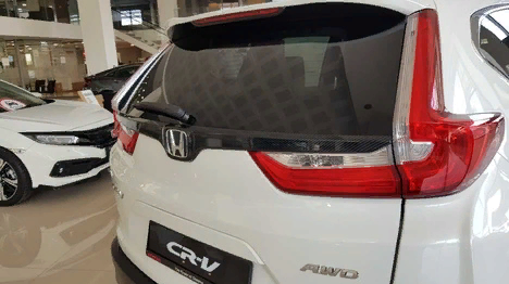 Honda CR-V Uyumlu Yedek Parça 2017+ Karbon Bagaj Arma Çıtası