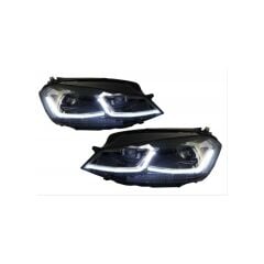 VW Golf 7 Uyumlu 7,5 Dizayn Far Krom