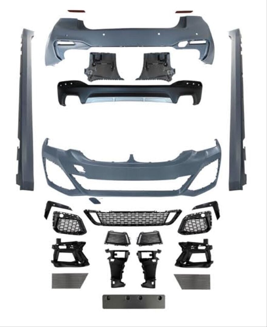 5 Serisi G30 2018-2020 İçin Uyumlu 2020+ Facelift M-Tech Body Kit (Far Değişim Gerektirmez)