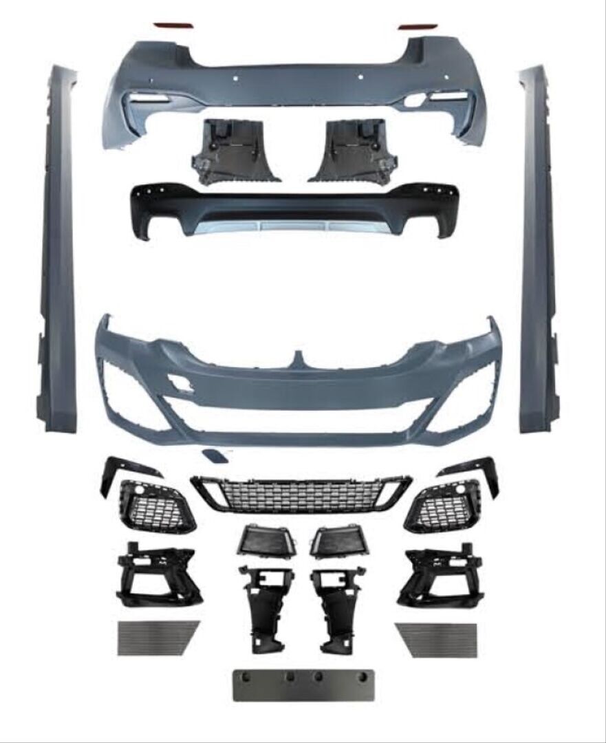 5 Serisi G30 2018-2020 İçin Uyumlu 2020+ Facelift M-Tech Body Kit (Far Değişim Gerektirmez)