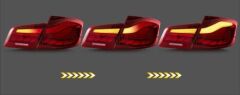 Bmw 5 Serisi F10 Uyumlu Dragon Led Stop - Kırmızı