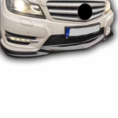 Mercedes W204 Makyajlı Uyumlu Ön Ek Boyasız Fiber