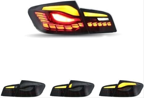 Bmw 5 Serisi F10 Uyumlu Yedek Parça Dragon Led Stop - Smoke