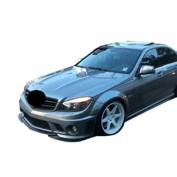 Mercedes W204 Uyumlu  Makyajsız Ön Ek Boyasız Fiber