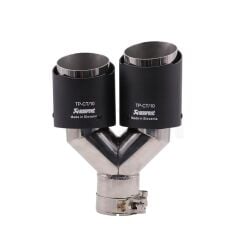 Akrapovic Sağ Sol Çift Çıkış Karbon Egzoz Ucu Rpl 60x90mm