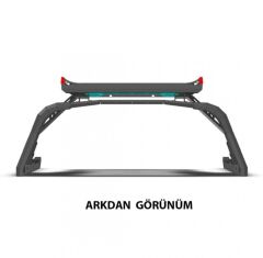 Toyota Hilux Uyumlu Yedek Parça Sepetli AQM4WD Roll Bar