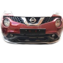 Nissan Juke Uyumlu  Ön Tampon Lip Boyasız Fiber