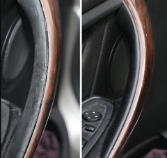 Bmw 3 Serisi F30 Uyumlu Kolçak Kaplama (İç) - Piano Black