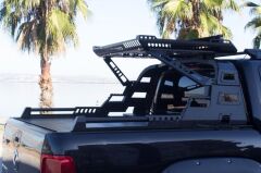Volkswagen Amarok 2010-2017  Uyumlu Yedek Parça Sepetli Rollbar AQM4WD S10