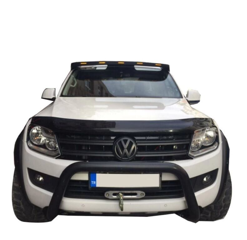 Ford Ranger Uyumlu 2015 ve Sonrası Siyah Ön Tampon Koruma PWT22