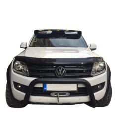 Ford Ranger Uyumlu Yedek Parça   2015 ve Sonrası Siyah Ön Tampon Koruma PWT22