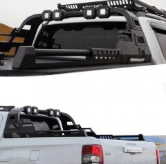 Volkswagen Amarok 2010-2017  Uyumlu Yedek Parça Sepetsiz Ledli Roll Bar AQM4WD X10