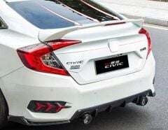 Honda Civic FC5 Si Spoiler Parlak Siyah