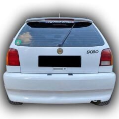 Volkswagen Polo 1994 - 1999 Uyumlu Yedek Parça Işıklı Spoiler Boyasız