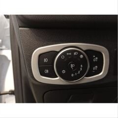 Ford Focus Uyumlu 2019+ Kontrol Panel Kaplama Sılver (ABS)
