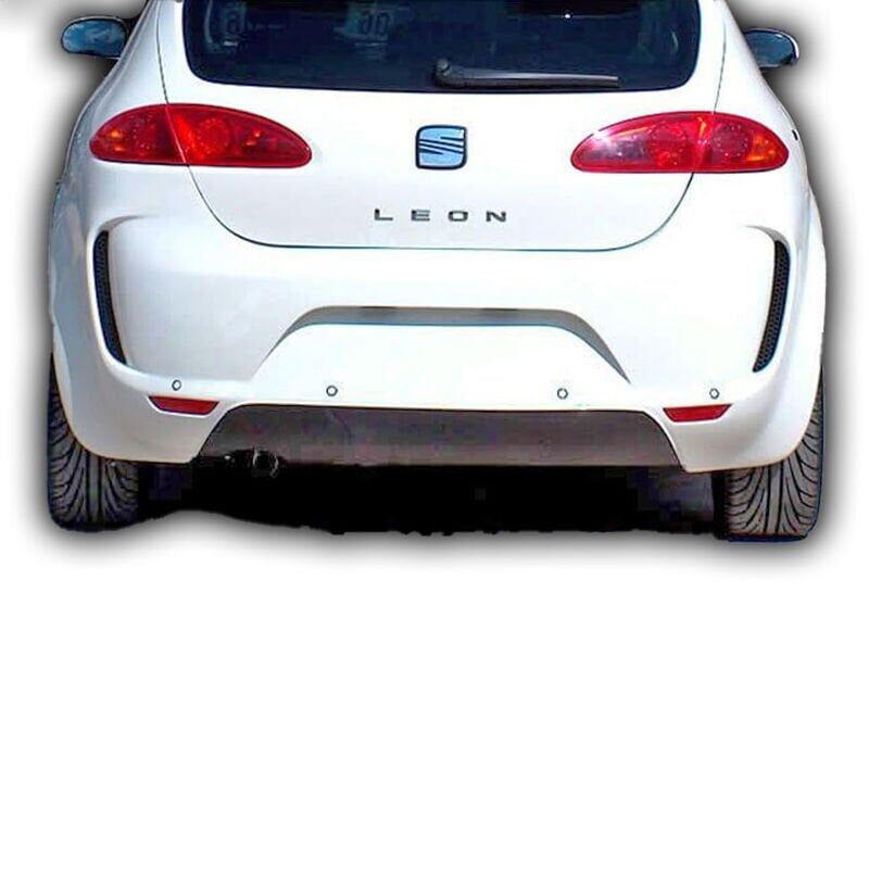 Seat Leon MK2 Uyumlu Yedek Parça Makyajlı Aero Arka Tampon Boyasız Fiber
